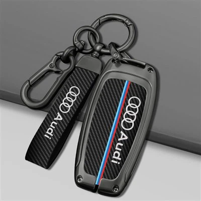 غطاء مفتاح ألياف الكربون Audi