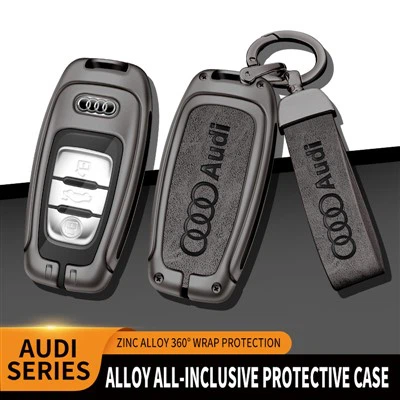 غطاء فوب مفتاح أودي جلدي