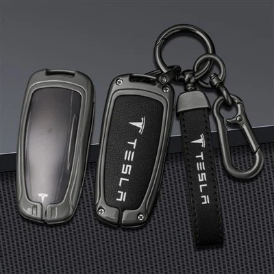 Tesla Key Fob Cover Cover Leather